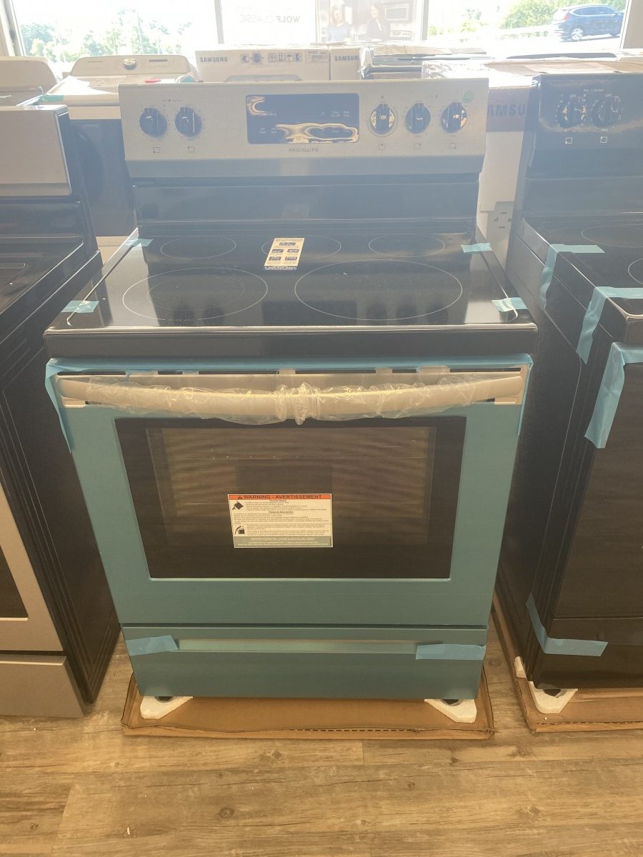 NEW Frigidaire Electric Range in Stainless Steel Image